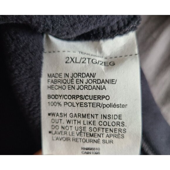 Under Armour Women's 2XL Sweatshirt Fleece Half-Zip Black NWT - Picture 10 of 11